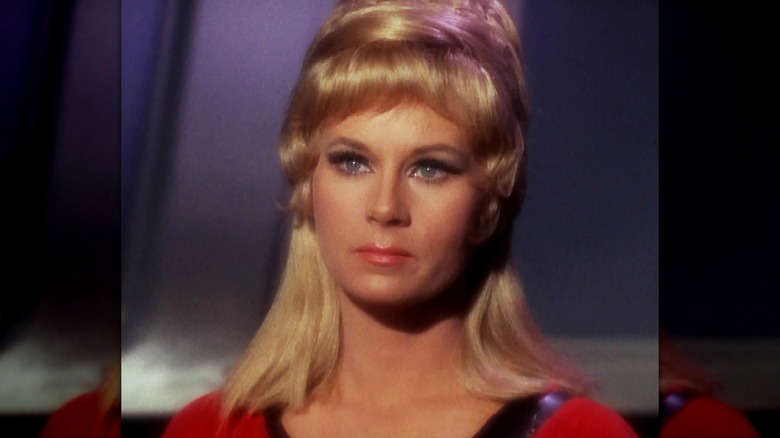 Yeoman Janice Rand in the original Star Trek series.