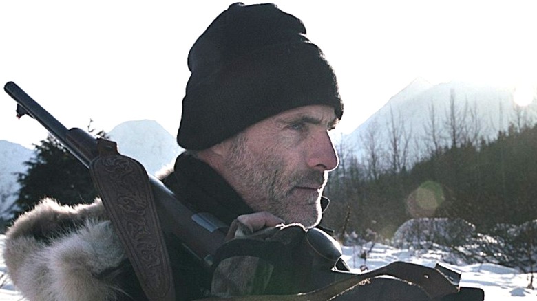 Karl looking over his shoulder in "The Frankenstein Theory."