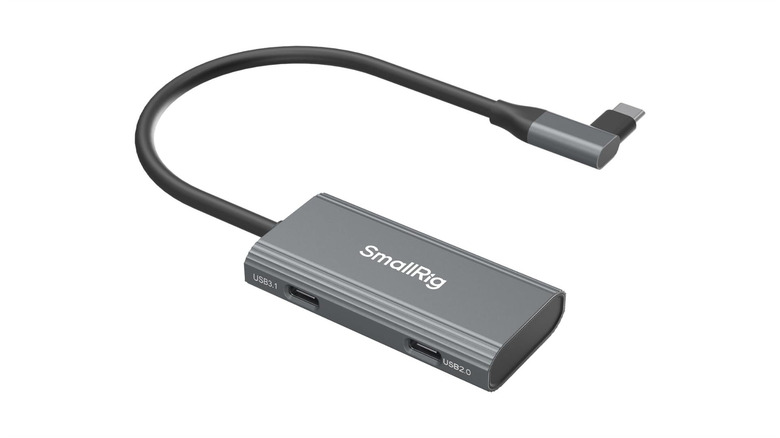 The SmallRig 4-in-1 USB-C hub against a white background