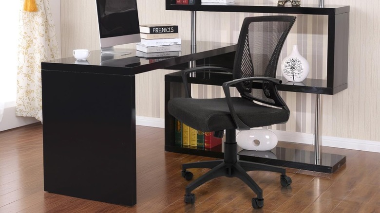 The Furmax Office Chair set up in a home office.
