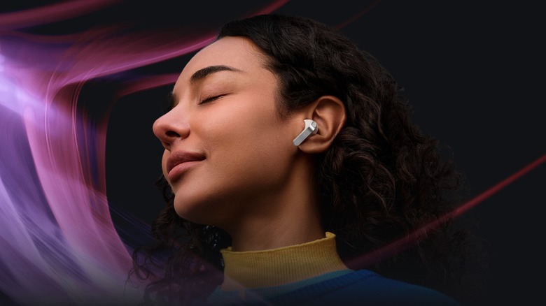 Artistic rendition of person enjoying Samsung Galaxy Buds 4 Pro audio