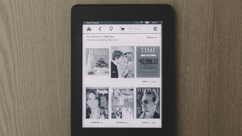 the Kindle Paperwhite