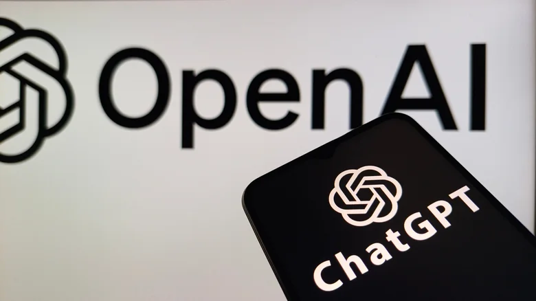 The logos for OpenAI and ChatGPT.