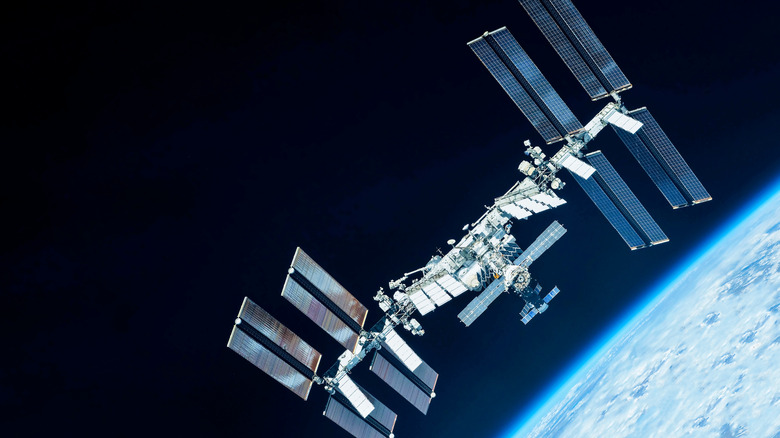 Photo of the international space station