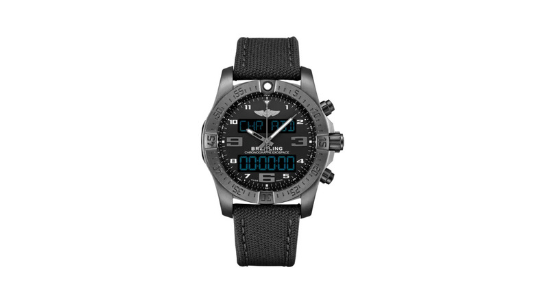 Silver Breitling Professional Exospace B55