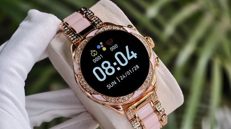 A high-end luxury smartwatch