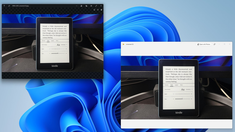 previewing an image with PowerToys Peeks and QuickLook app on Windows 11