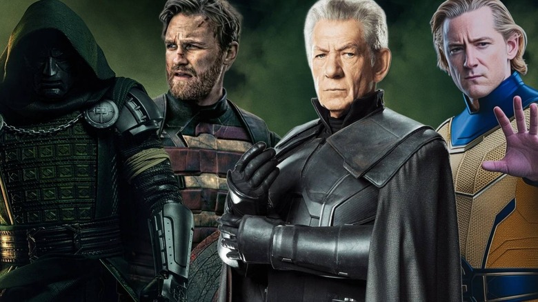 Doom, John Walker, Magneto and The Sentry