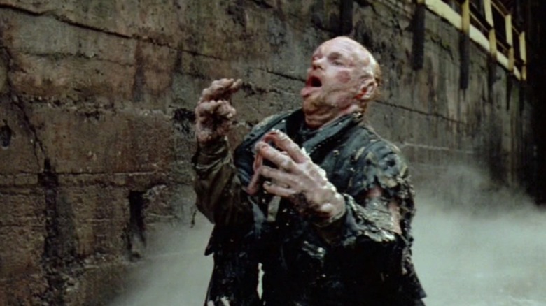 Emil Antonowsky (Paul McCrane) covered in toxic waste in Robocop