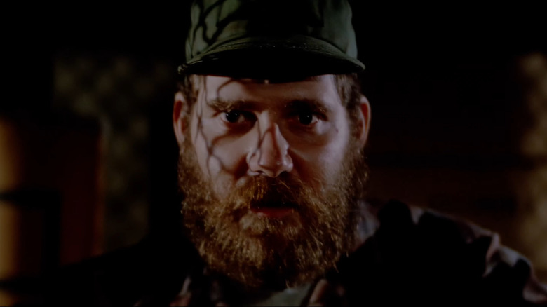 Clark (Richard Masur) looking forward in "The Thing"