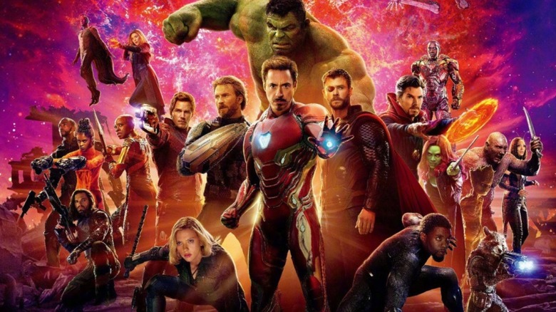 The cast of Avengers: Infinity War