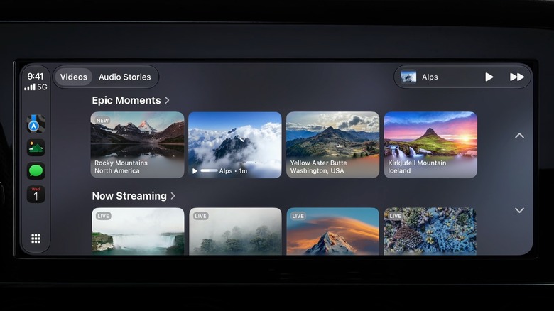 CarPlay UI in iOS 27