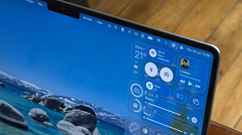 macOS Tahoe's Control Center