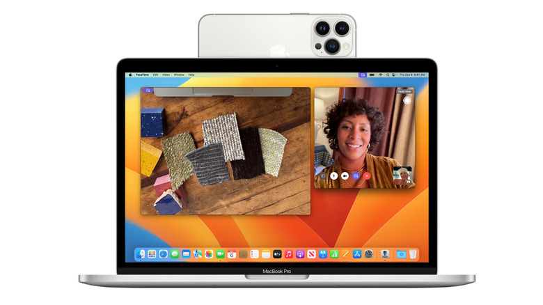 continuity webcam
