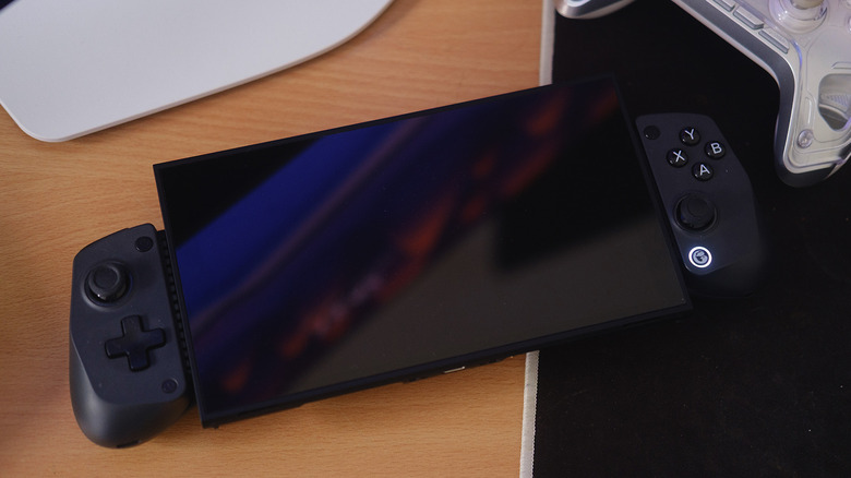 GameSir X5s connected to Switch 2 on desk