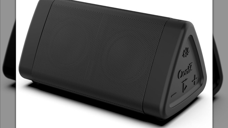 The Oontz Angle 3 Bluetooth Speaker.