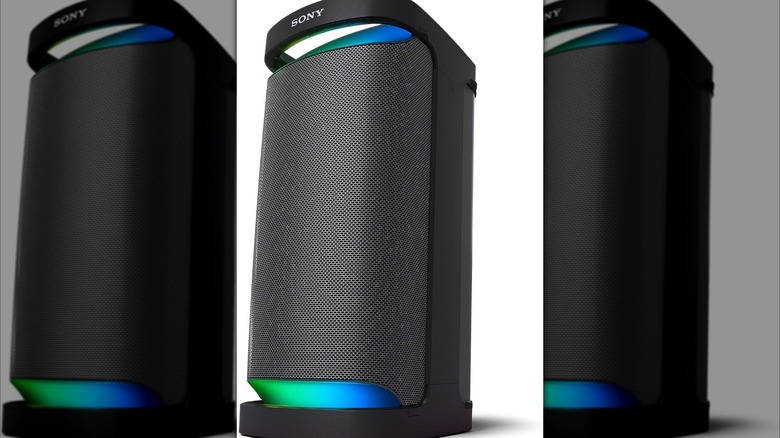 A Sony SRS-XP700 Bluetooth Party Speaker.