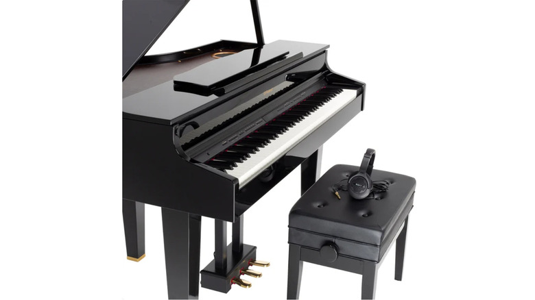 Product image for the Roland CG-1 Mini Grand Digital Piano Bundle