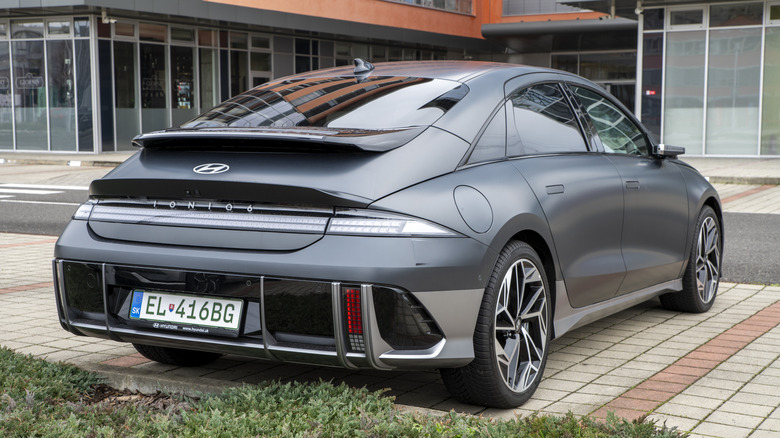 Hyundai Ioniq 6 parked