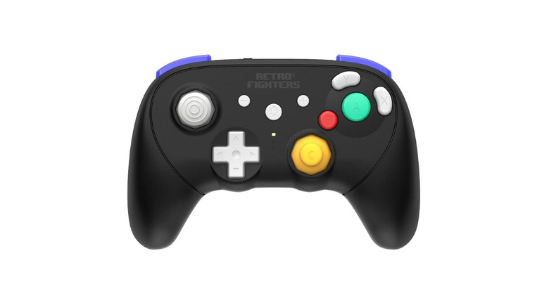 Wireless Retro Fighters BattlerGC Pro Series GameCube controller on white background