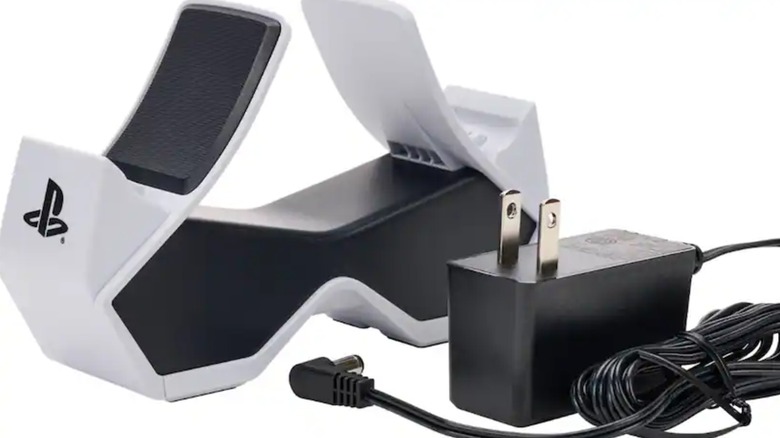The PowerA Twin Charging Station and its AC adapter.