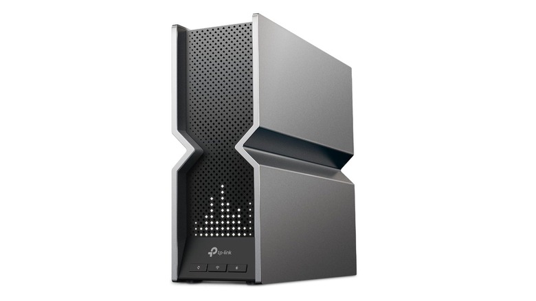 Mockup of a TP-Link router
