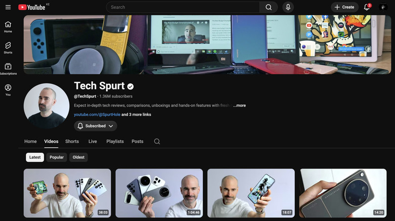 Tech Spurt YouTube channel