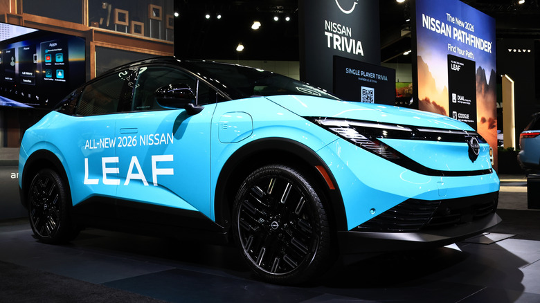 2026 Nissan Leaf at LA Auto Show