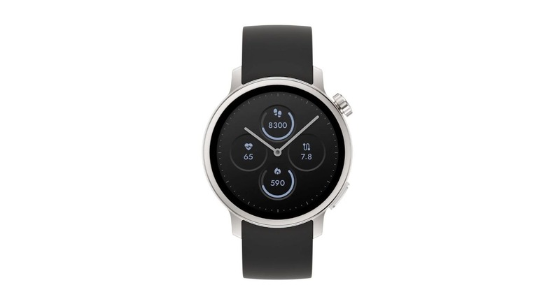 Sharp Karada Mate MH W01 Watch shown on a white background.