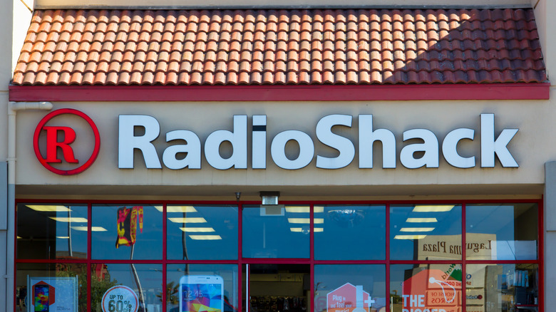 A RadioShack store front