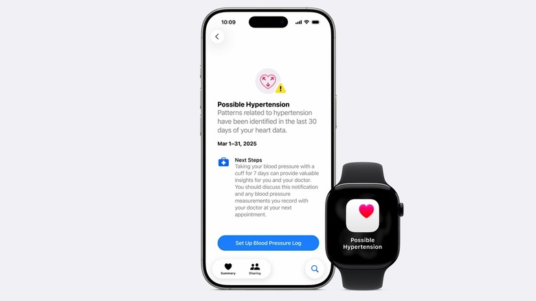The Apple Watch's new hypertension notifications.