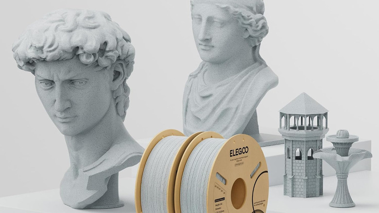 Elegoo Marble PLA promo image