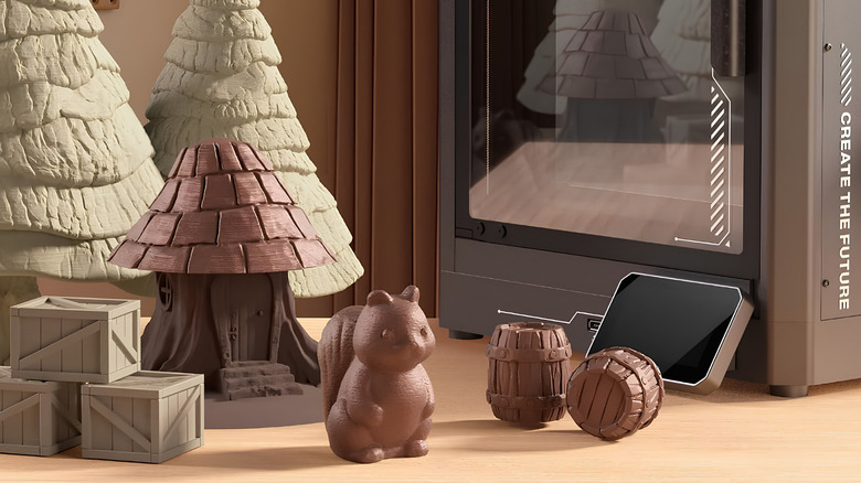 Elegoo Wood PLA promo image