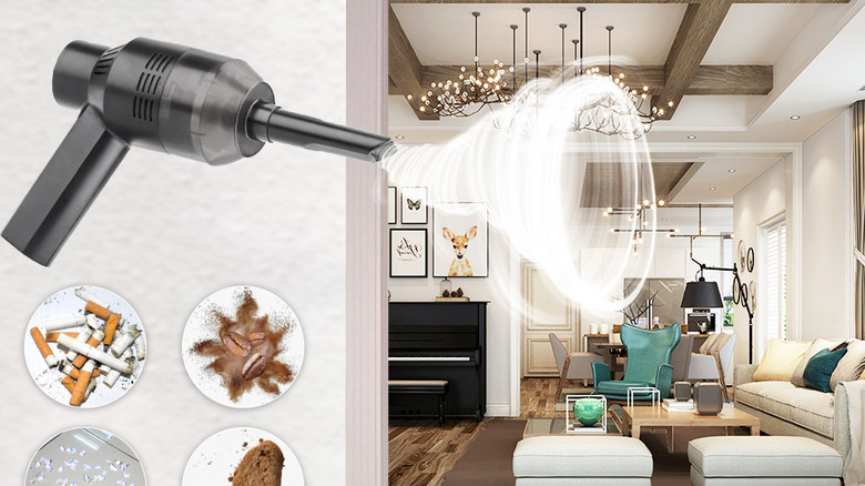 Dealswin Vacuum Cleaner removing dust and dirt