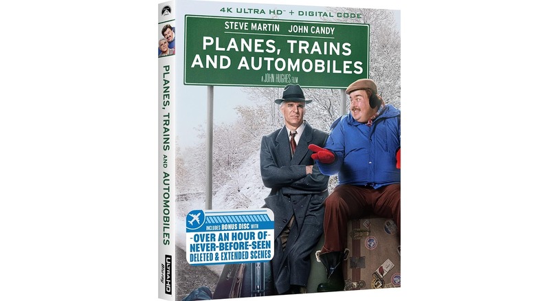 4K Ultra HD Planes, Trains & Automobiles movie case
