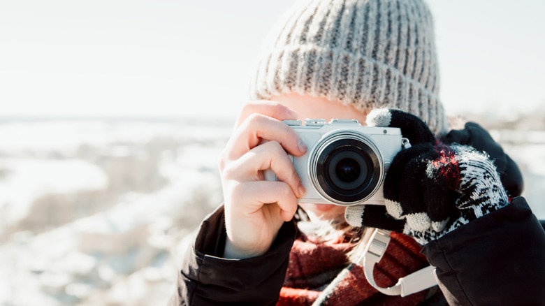 Using a point-and-shoot camera at the beach