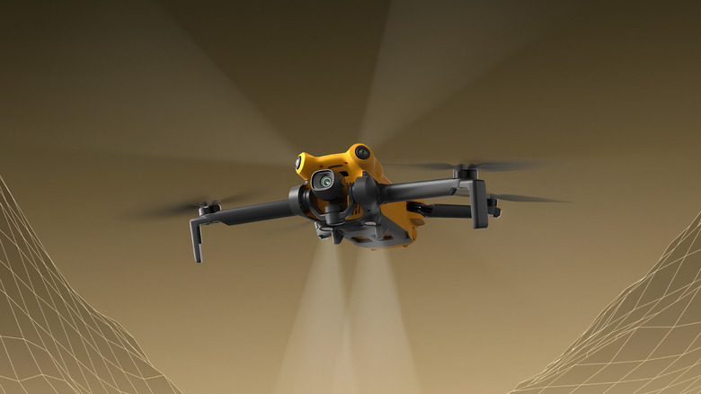 Skyrover X1 promo image showcasing its 360-degree obstacle sensing