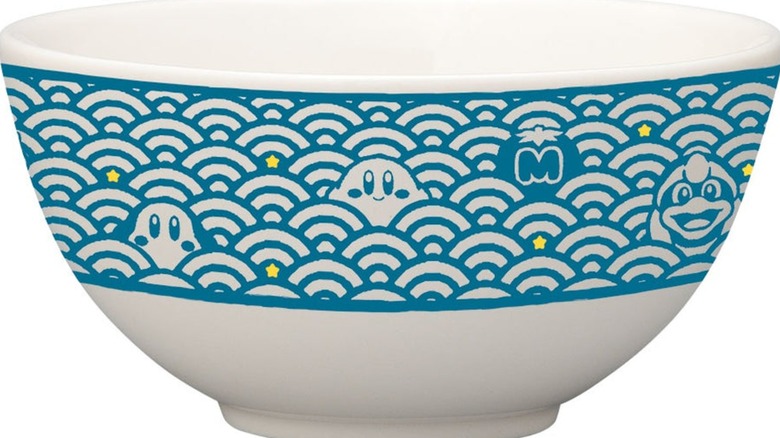 Kirby FuwaFuwa collection tea bowl in front of white background