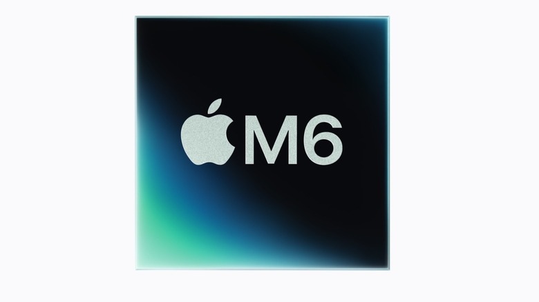 Apple's M6 chip mockup