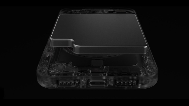 iPhone 18 Pro's battery mockup
