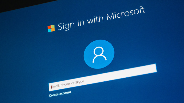 Adding a new Microsoft account on Windows using the built-in utility