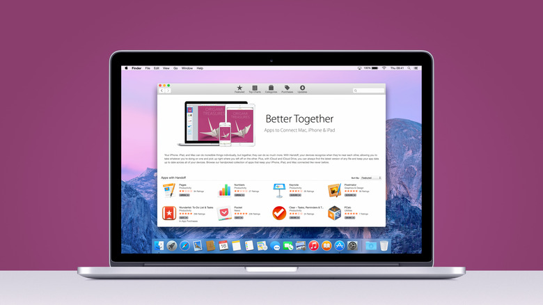 app store page highlight apps that work well together on iPad, iPhone, and Mac