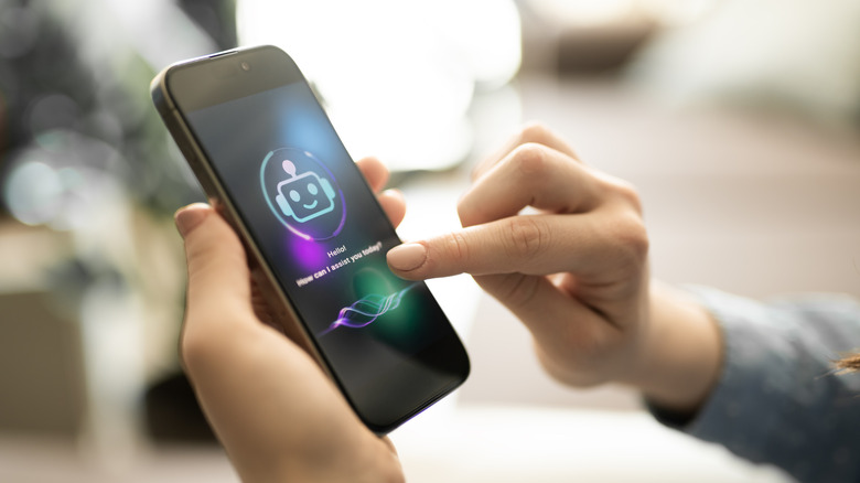 A picture of an AI chatbot