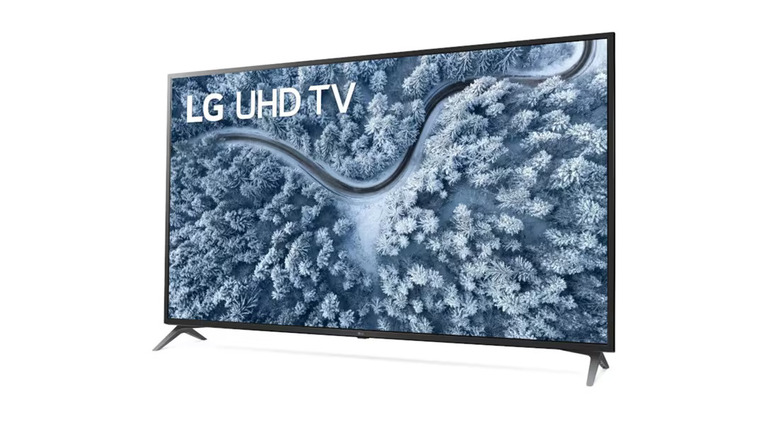 LG UA7000 with white background