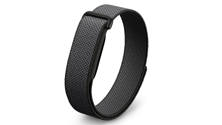The Google Fitbit Air fitness tracker on a white background.
