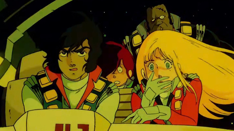 A screenshot from Crusher Joe: The Movie (1983)