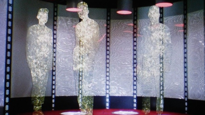 Transporter in action in Star Trek