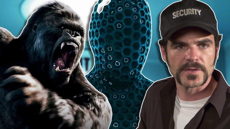 King Kong, the Invisible Man and Michael Kelly together