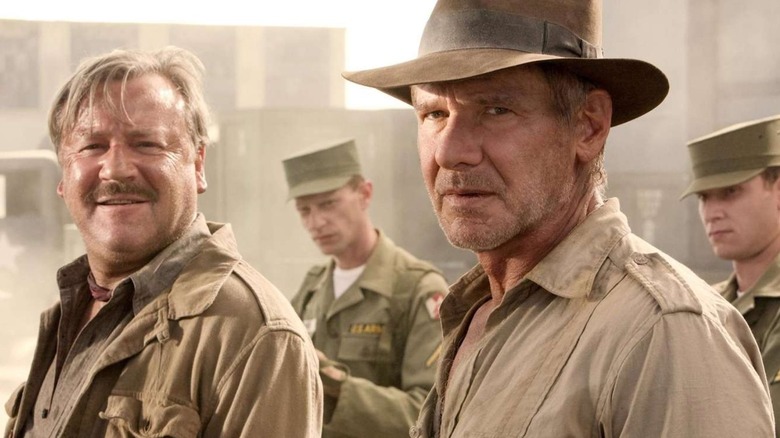 Ray Winstone and Harrison Ford in Indiana Jones and the Kingdom of the Crystal Skull