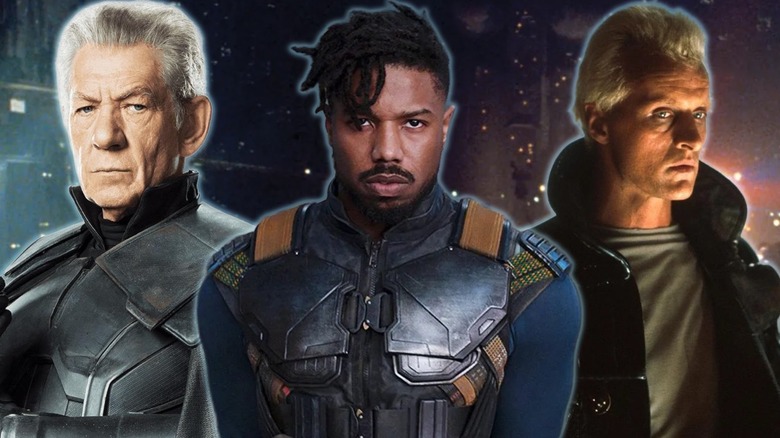 Magneto, Killmonger and Batty together